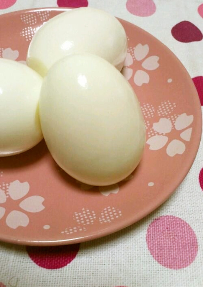 失敗した事ありません＊キレイなゆで卵-レシピのメイン写真