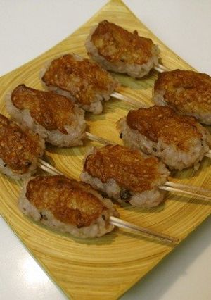 十六雑穀で♬味噌マヨちび焼き餅♬-レシピのメイン写真