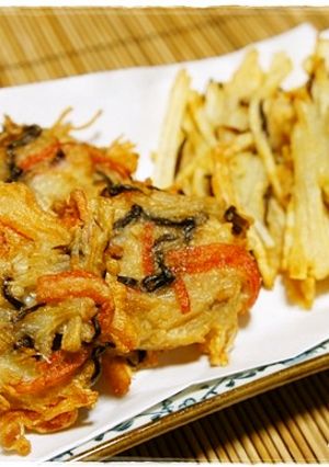 えのき茸のかき揚げ-レシピのメイン写真