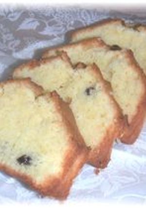 レーズンパウンドケーキ-レシピのメイン写真