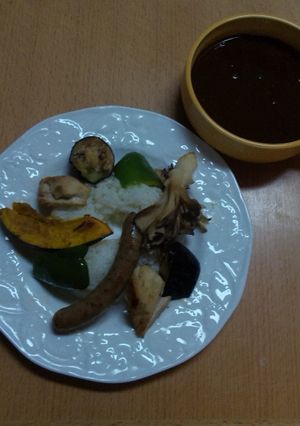 具だくさん、わが家はすき家のカレー-レシピのメイン写真