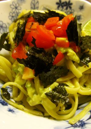 九陽　アボカドのヘルシー豆乳パスタ-レシピのメイン写真