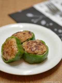 醤油麹と豚こまでピーマンの肉詰め-レシピのメイン写真