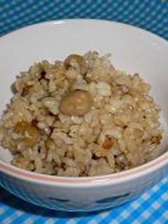 ひよこ豆入り玄米ご飯-レシピのメイン写真