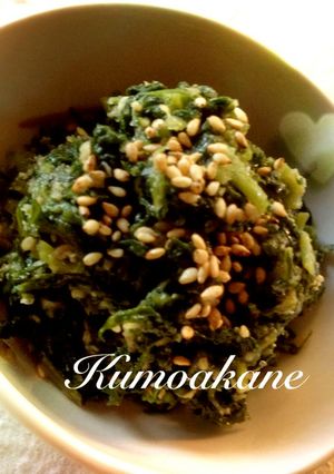 大根菜の味噌炒め(よごし)-レシピのメイン写真