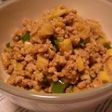 ご飯と混ぜて!たけのことひき肉の甘辛炒め☆