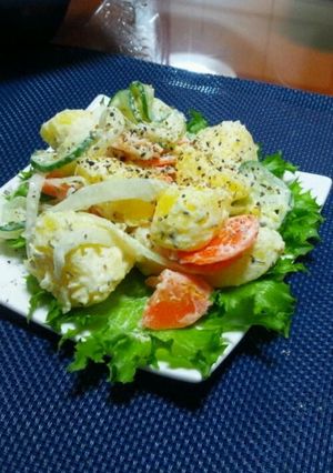 ひと手間かけて!ゴロゴロポテトサラダ☆-レシピのメイン写真