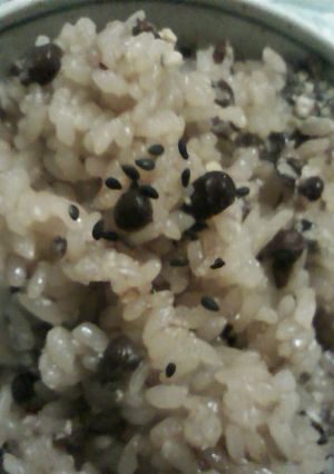 圧力鍋で簡単赤飯-レシピのメイン写真