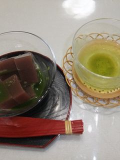水羊羹の抹茶だれ-レシピのメイン写真