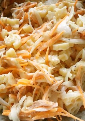 エッグパスタのツナサラダ-レシピのメイン写真