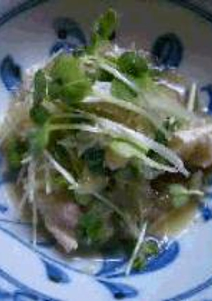 冷製鶏肉のみぞれ和え-レシピのメイン写真