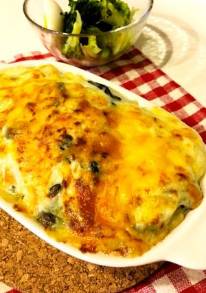 長ネギ♬あま〜い♡簡単グラタン-レシピのメイン写真