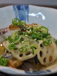 焼き鯖とレンコンの酢の物-レシピのメイン写真