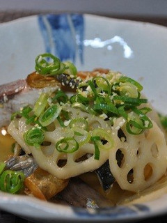 焼き鯖とレンコンの酢の物-レシピのメイン写真