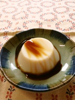 簡単すぎ!黒蜜豆乳プリン-レシピのメイン写真