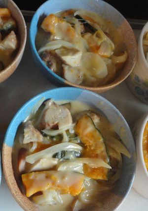 リメイク☆からあげdeかぼちゃグラタン-レシピのメイン写真