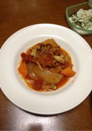 ロールキャベツ♡トマト煮込み-レシピのメイン写真