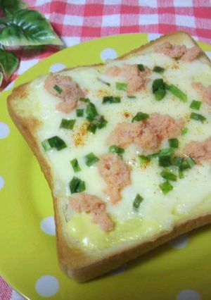 明太チーズトースト-レシピのメイン写真