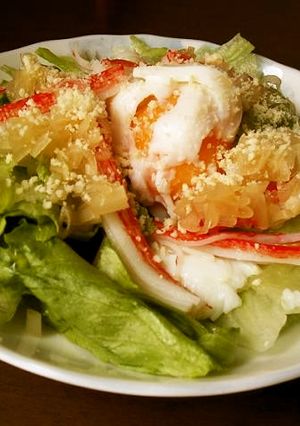 らっきょうの漬け汁をドレッシング！-レシピのメイン写真