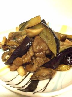 豚となすときのこのポン酢炒め-レシピのメイン写真