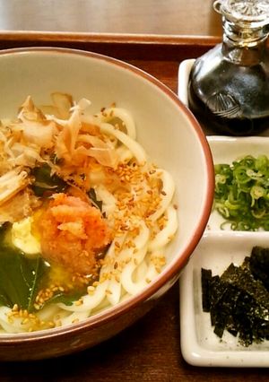 めんたいバター風味うどん♪(*^^*)-レシピのメイン写真