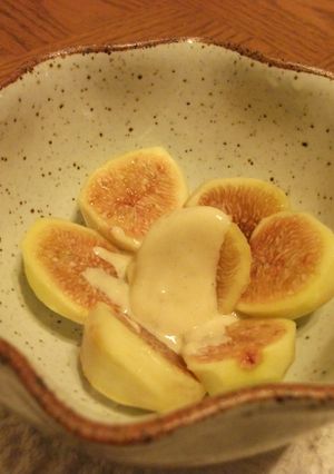 無花果のごまソースかけ-レシピのメイン写真