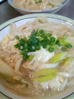 タラコと卵のふわふわねぎうどん。-レシピのメイン写真