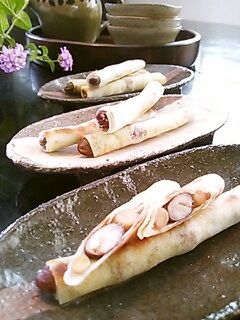 お豆の春巻き✳おやつにどうぞ✳-レシピのメイン写真