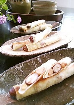 お豆の春巻き✳おやつにどうぞ✳-レシピのメイン写真