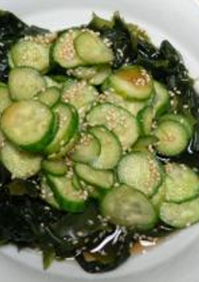 きゅうりとわかめの酢の物-レシピのメイン写真