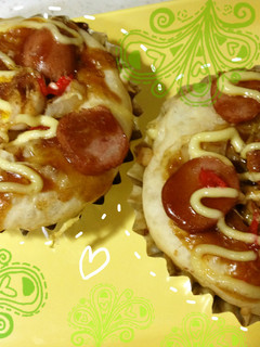 *もっちもち*お好み焼きパン-レシピのメイン写真