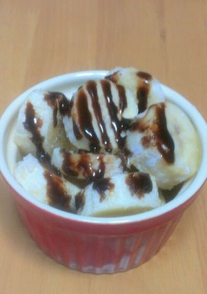 凍らすだけ☆チョコバナナアイス風☆-レシピのメイン写真