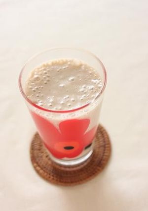 九陽の豆乳で作るバナナと豆乳のスムージー-レシピのメイン写真