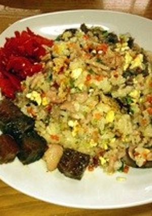 プロの味パラパラ塩麹チャーハンランチ-レシピのメイン写真
