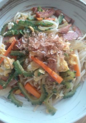 ゴーヤチャンプル風そうめんチャンプル-レシピのメイン写真