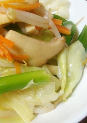 あるもので！エリンギ入り野菜炒め☆-レシピのメイン写真