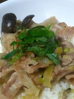 簡単!!ネギ塩豚丼豚丼-レシピのメイン写真
