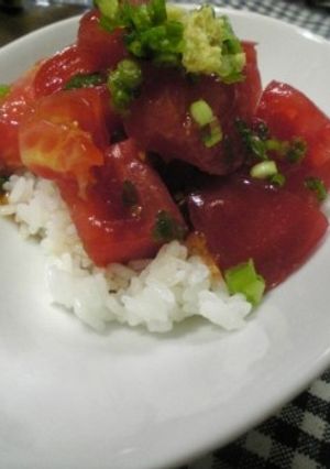 トマト丼-レシピのメイン写真