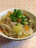 秋だから〜さつまいも入り炊き込みご飯