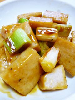 おからこんにゃくの焼き鳥風照り焼き-レシピのメイン写真