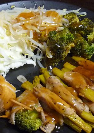 肉巻き 何でも(卵&アスパラなど)-レシピのメイン写真