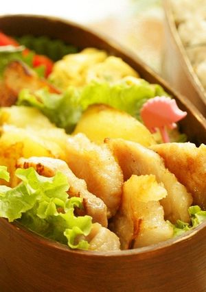塩麹豚とじゃが芋ソテー弁当-レシピのメイン写真