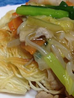 本格パッリパリの皿うどん♪-レシピのメイン写真