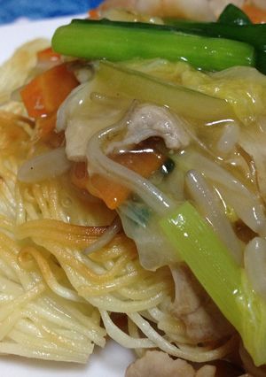 本格パッリパリの皿うどん♪-レシピのメイン写真