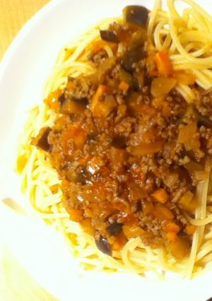 手作りミートソーススパゲッティ-レシピのメイン写真
