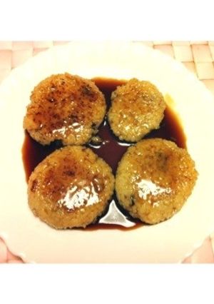 ナスとまいたけのごはんおやき-レシピのメイン写真