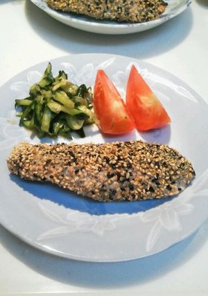 鮭のごま塩麹焼き-レシピのメイン写真