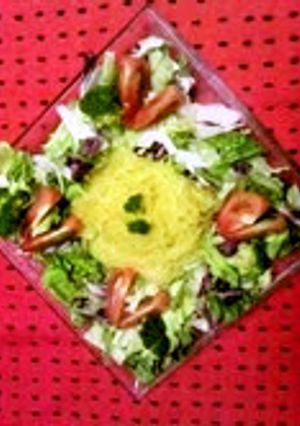 楽しい！美味しい！錦糸瓜のサラダ-レシピのメイン写真