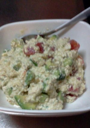 アボカドとトマトの豆腐和え☆-レシピのメイン写真
