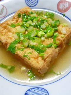 絹揚げのセロリ風味煮-レシピのメイン写真